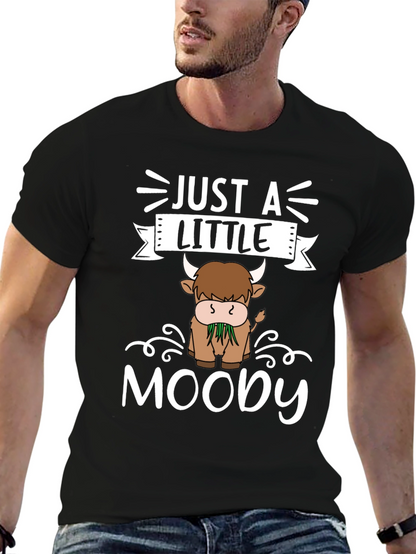 Just a Little Moody Highland Cow T-Shirt