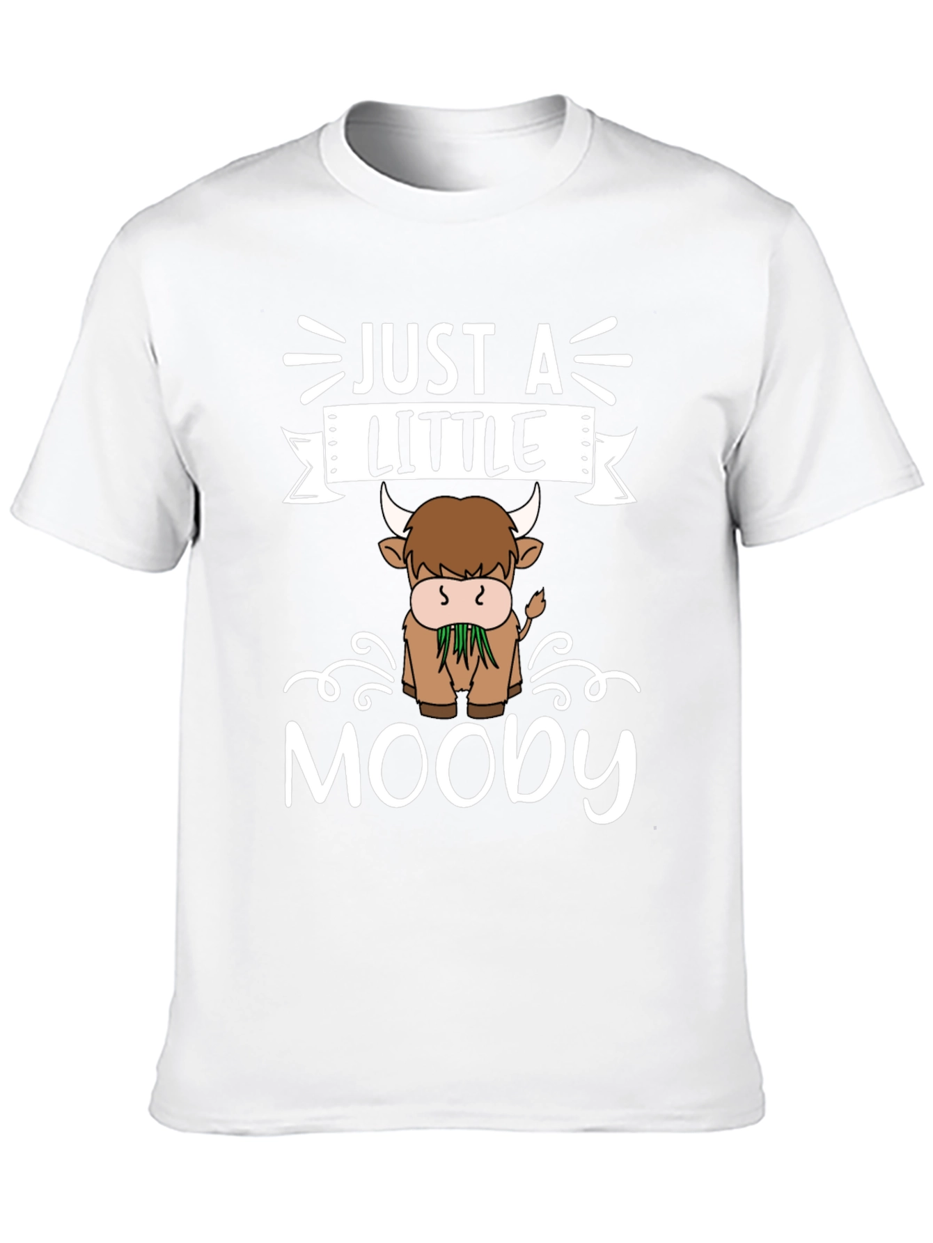 Just a Little Moody Highland Cow T-Shirt