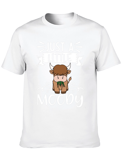 Just a Little Moody Highland Cow T-Shirt