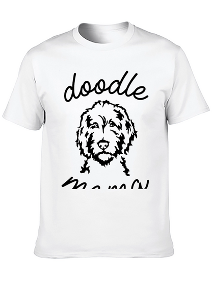 Doodle Mama Black T-Shirt - Dog Lover Tee
