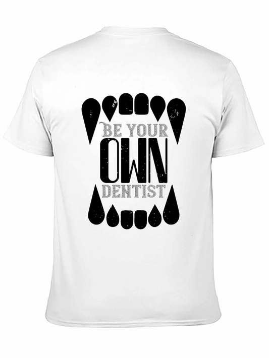 Be Your Own Dentist Black Graphic Tee