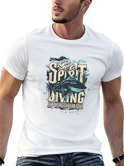 Sea Spirit Diving Graphic T-Shirt