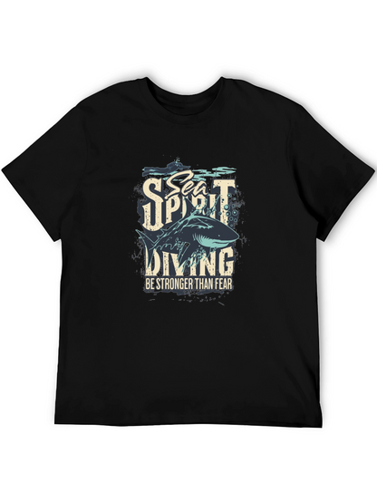 Sea Spirit Diving Graphic T-Shirt