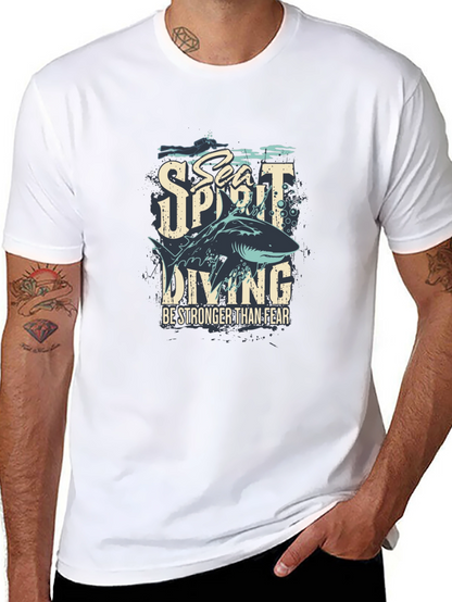 Sea Spirit Diving Graphic T-Shirt