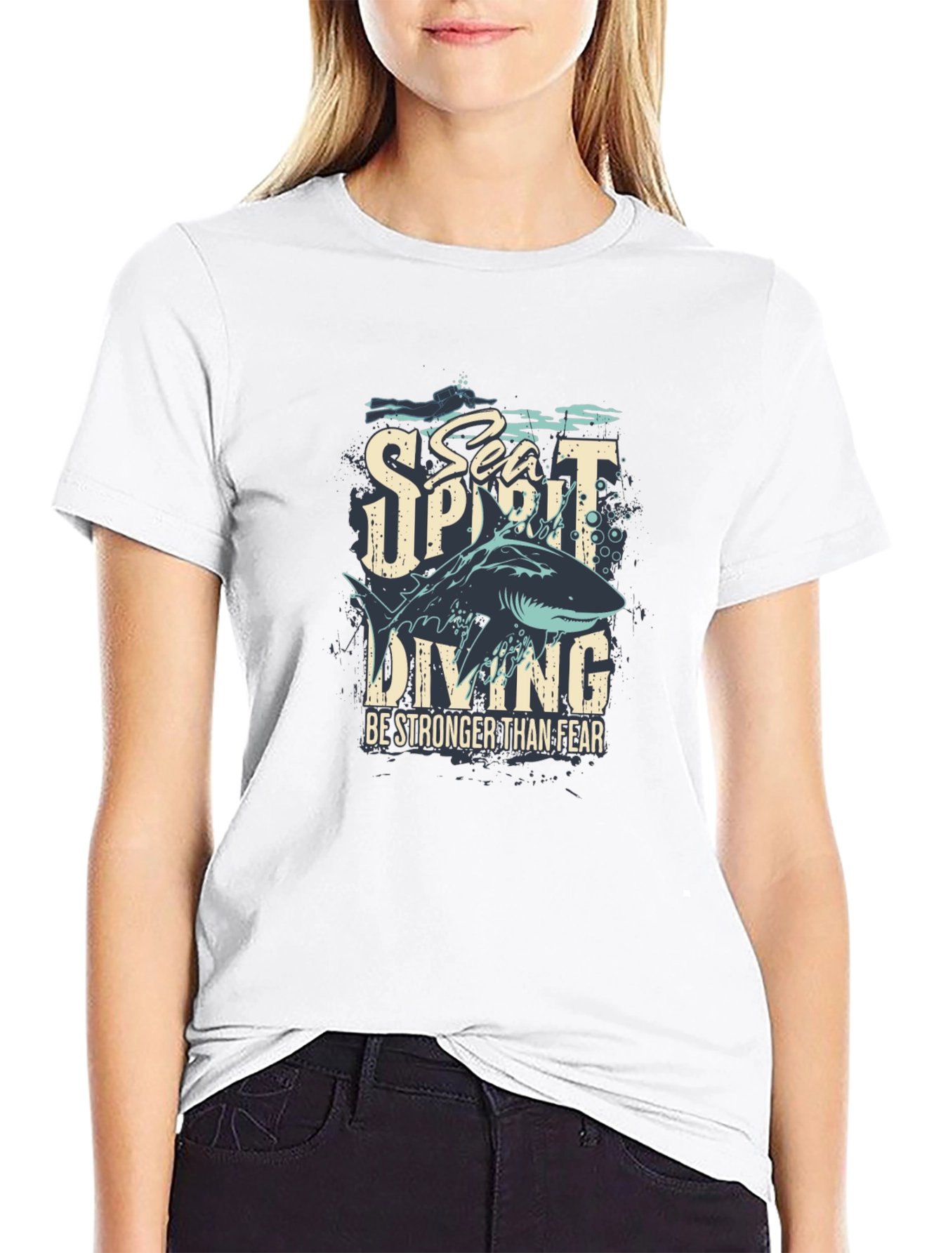 Sea Spirit Diving Graphic T-Shirt
