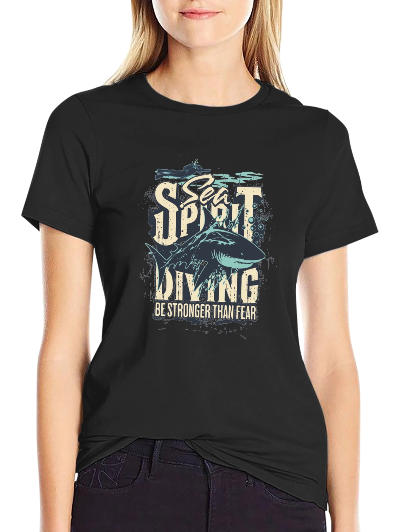 Sea Spirit Diving Graphic T-Shirt