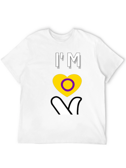 Intersex Pride T-Shirt - Im Intersex Heart Tee
