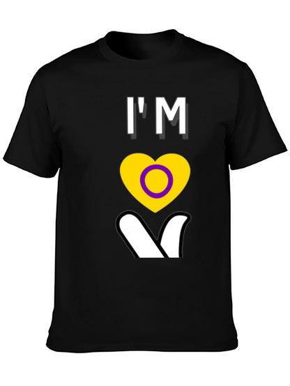 Intersex Pride T-Shirt - Im Intersex Heart Tee