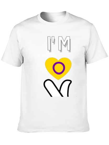 Intersex Pride T-Shirt - Im Intersex Heart Tee
