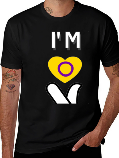Intersex Pride T-Shirt - Im Intersex Heart Tee