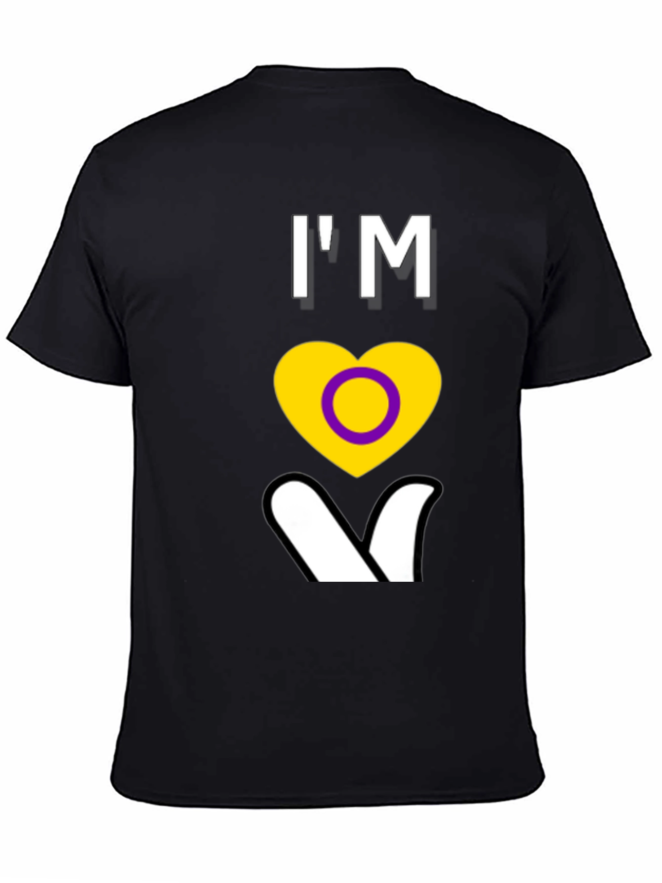 Intersex Pride T-Shirt - Im Intersex Heart Tee