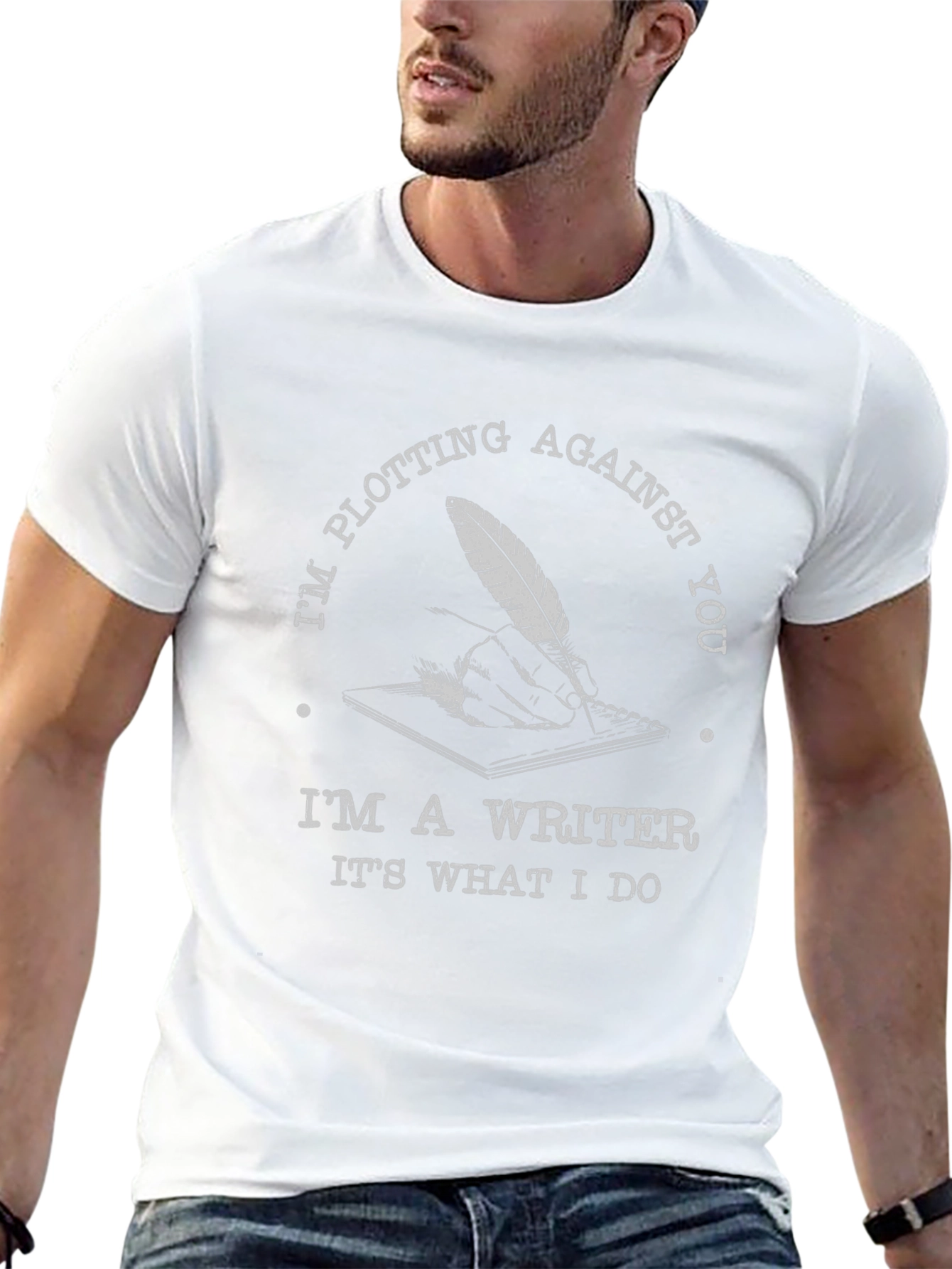 Writer T-Shirt - Plotting Against You Tee