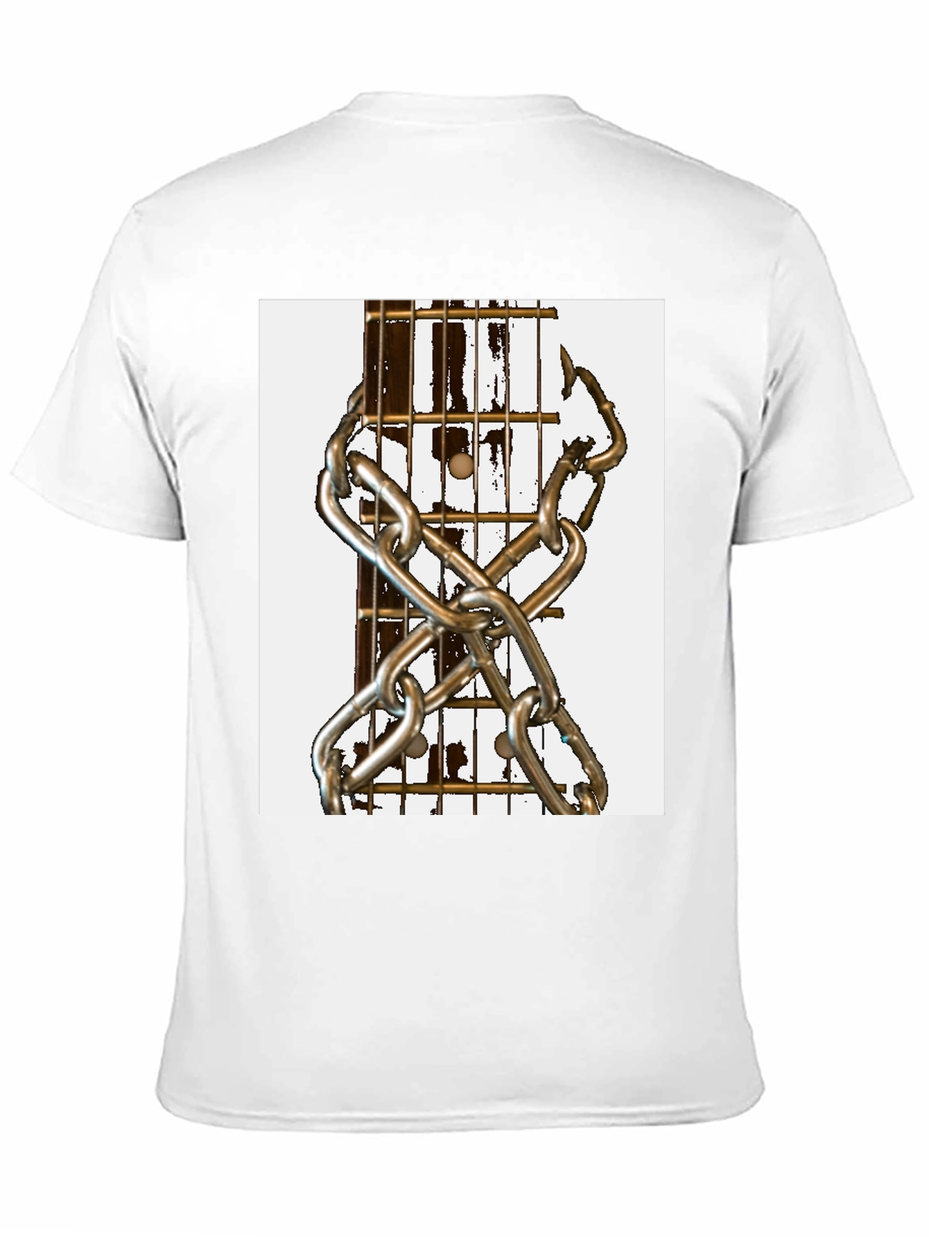 Guitar & Chains Graphic T-Shirt