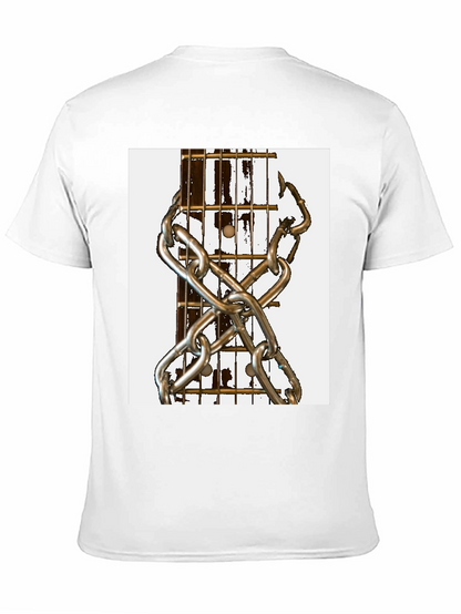 Guitar & Chains Graphic T-Shirt