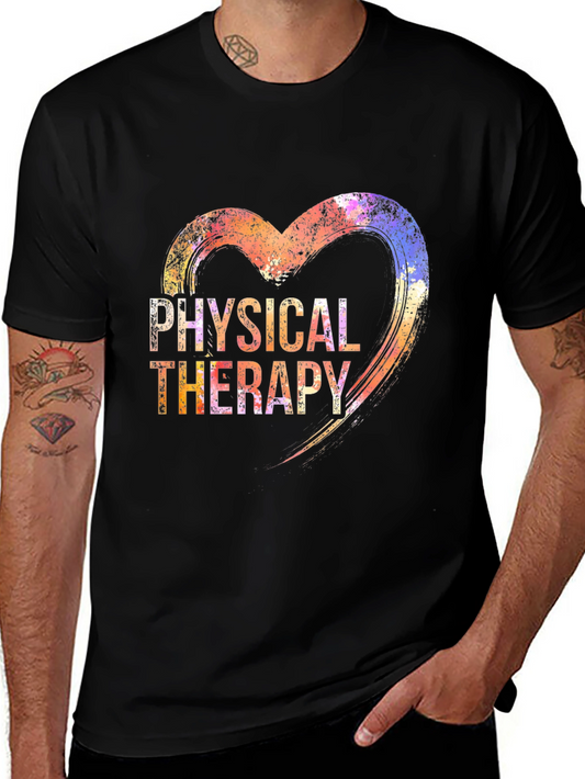 Physical Therapy Heart Graphic Tee
