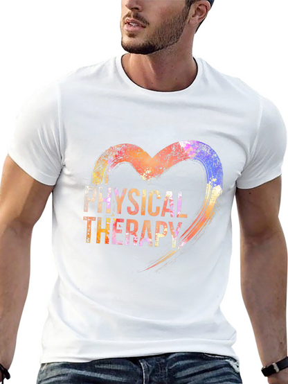 Physical Therapy Heart Graphic Tee