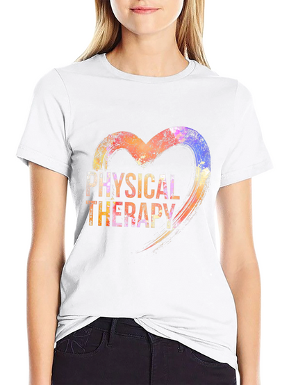 Physical Therapy Heart Graphic Tee