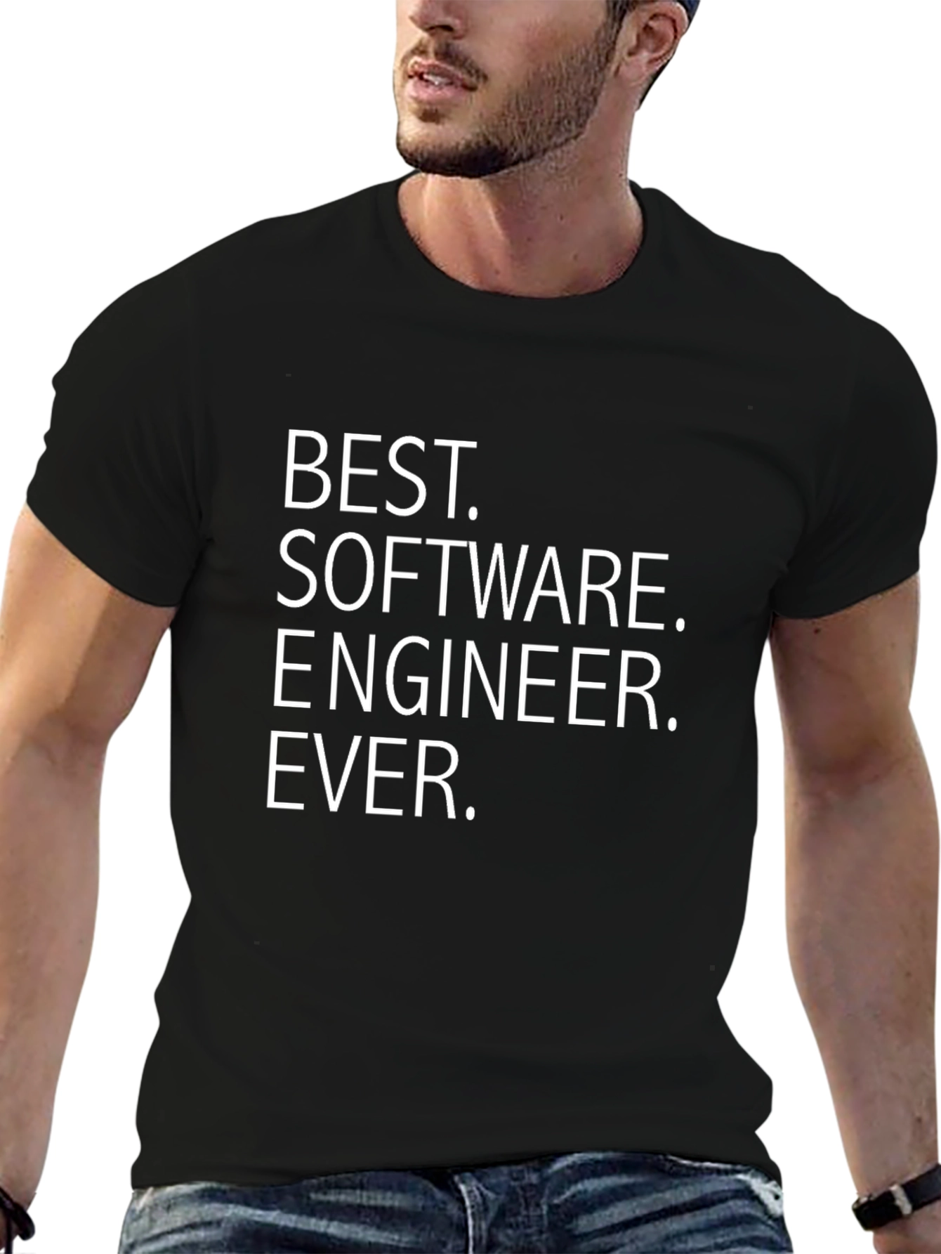 Best Software Engineer Ever T-Shirt - Black