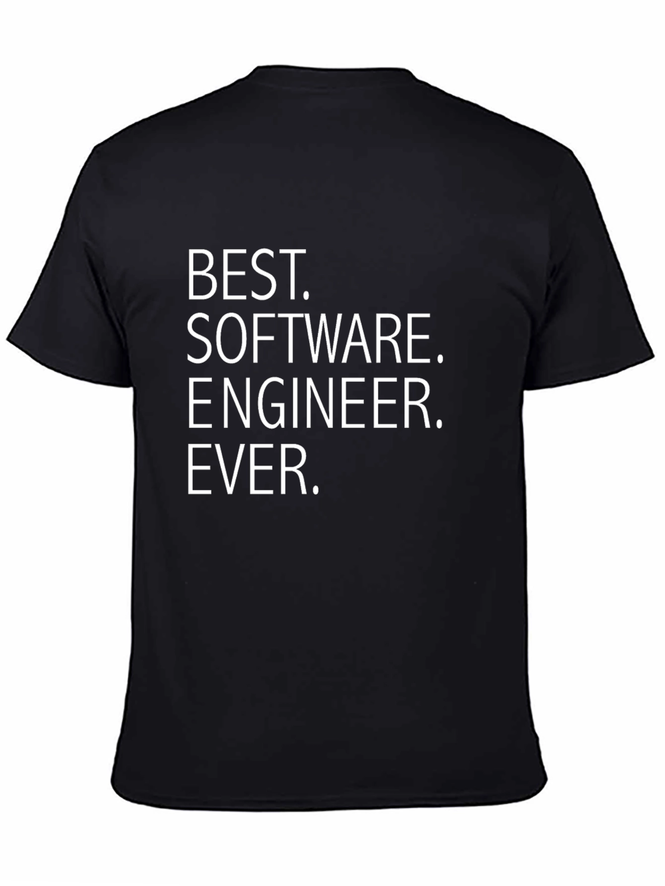 Best Software Engineer Ever T-Shirt - Black