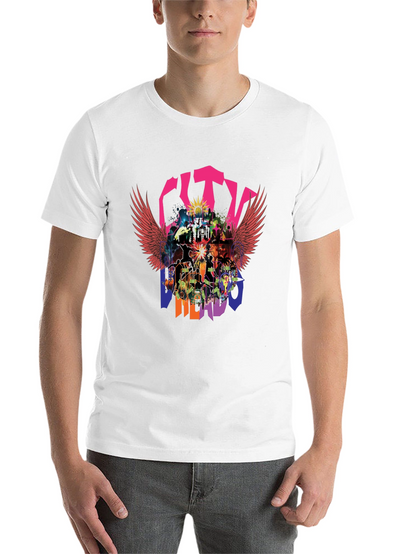 City Merado T-Shirt - Vibrant Graphic Print Casual Wear