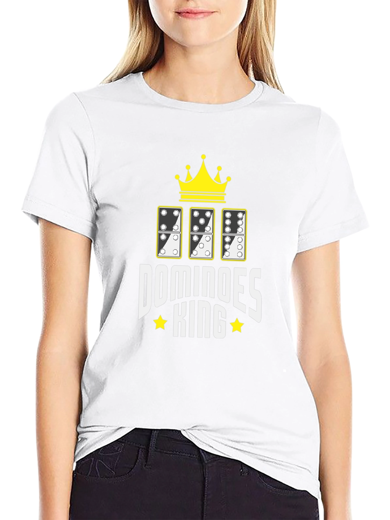 Dominoes King Graphic T-Shirt