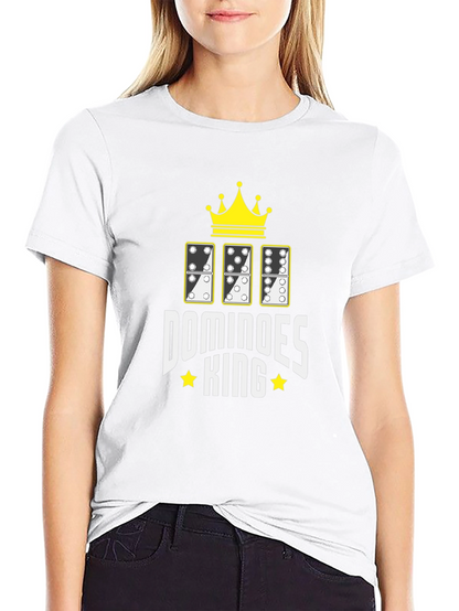 Dominoes King Graphic T-Shirt