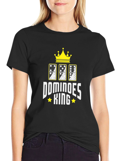 Dominoes King Graphic T-Shirt
