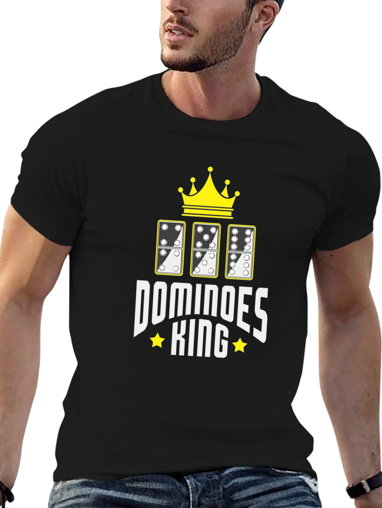 Dominoes King Graphic T-Shirt