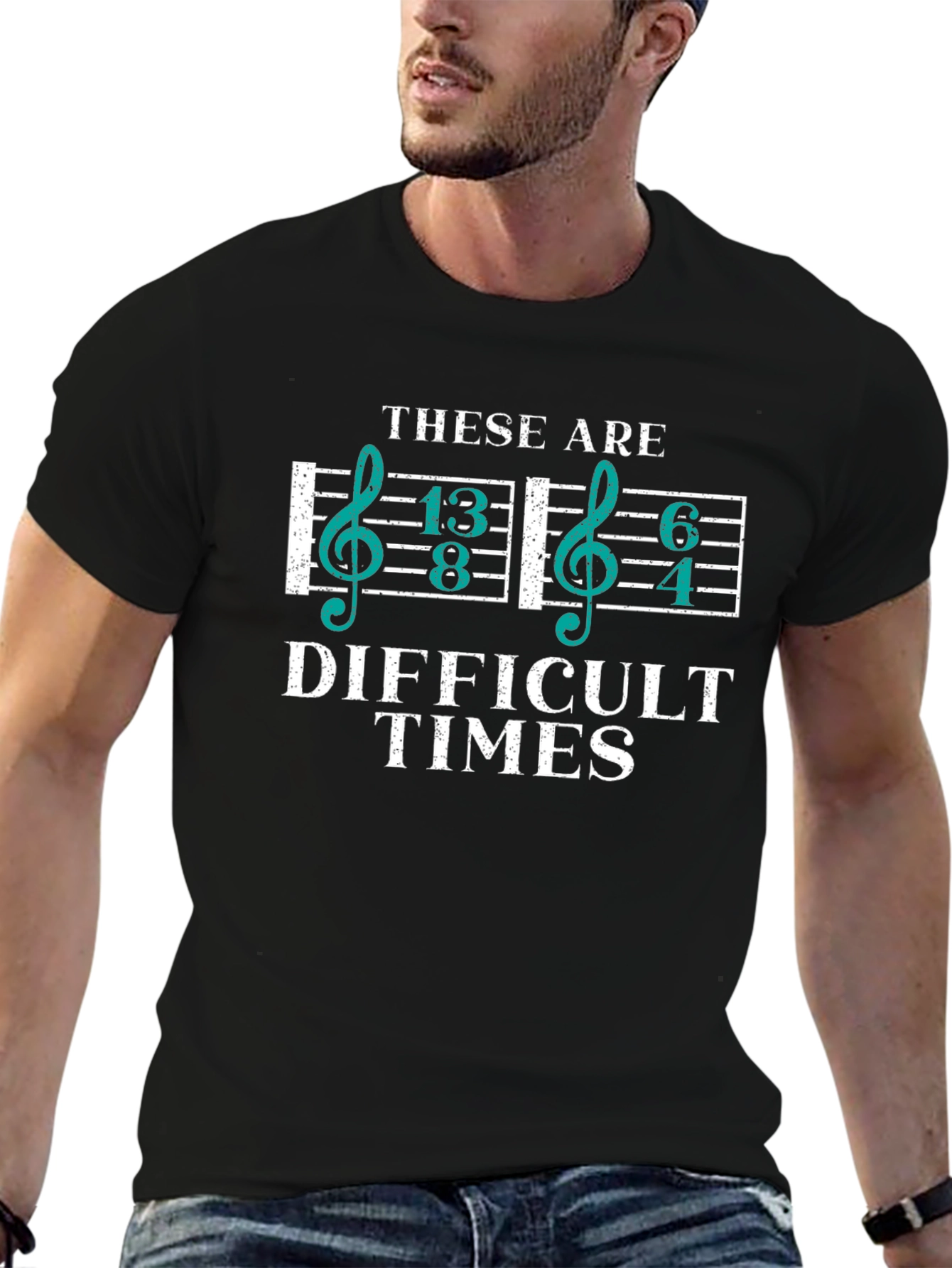 Difficult Times Music Lover T-Shirt
