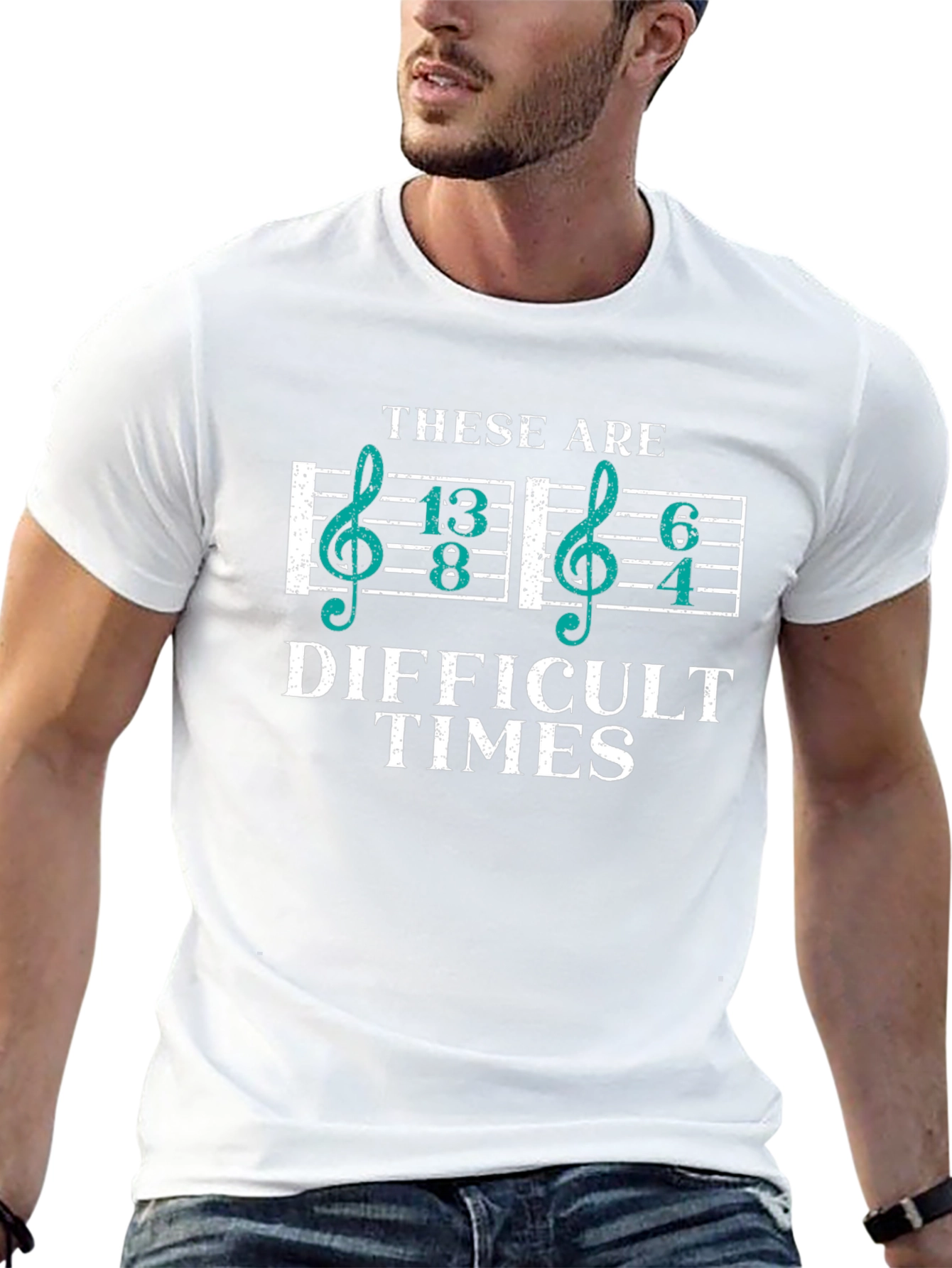 Difficult Times Music Lover T-Shirt