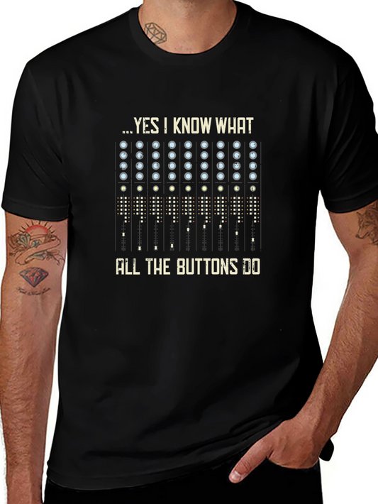 Funny Audio Mixer T-Shirt - Music Producer Tee