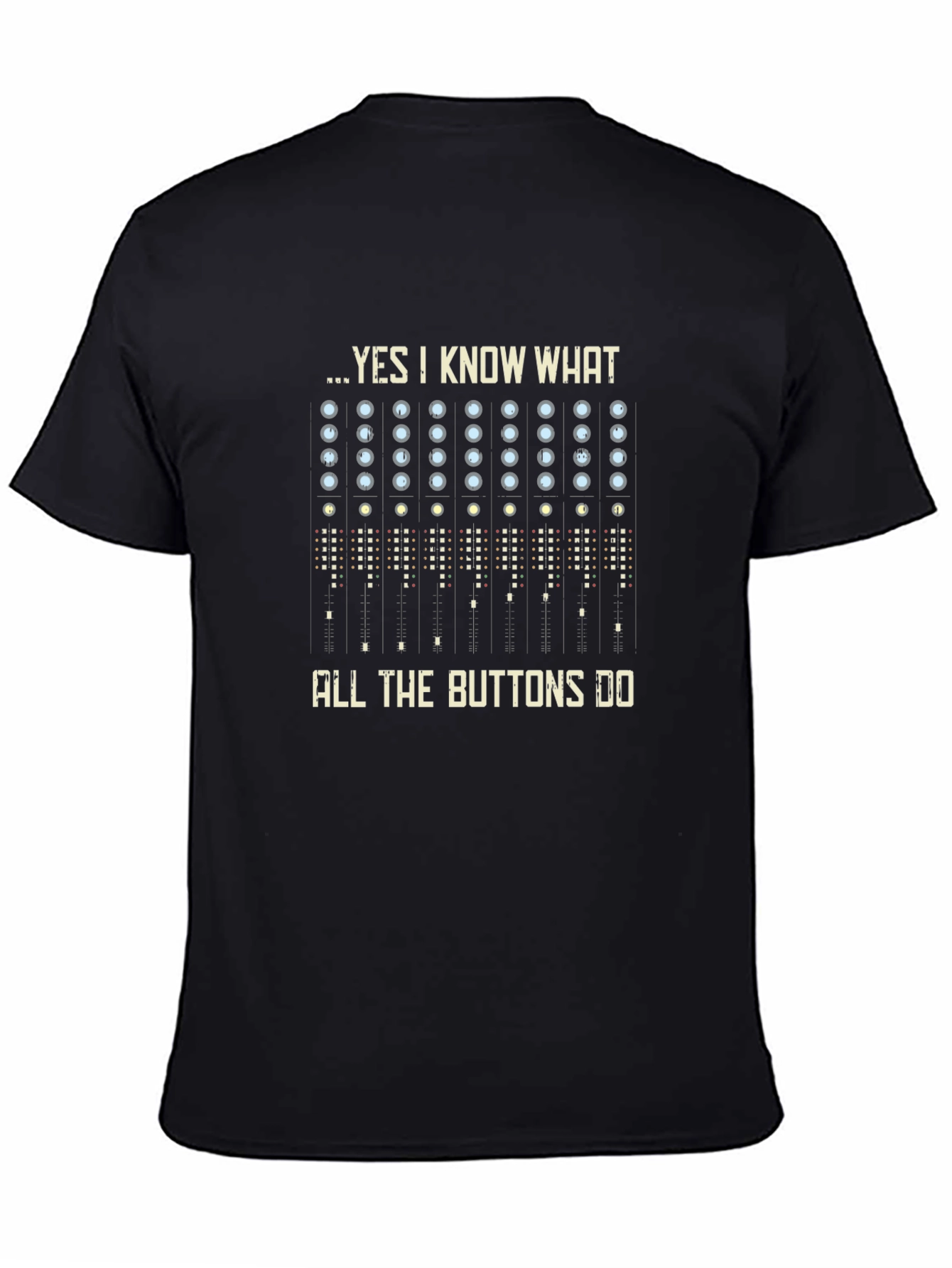 Funny Audio Mixer T-Shirt - Music Producer Tee