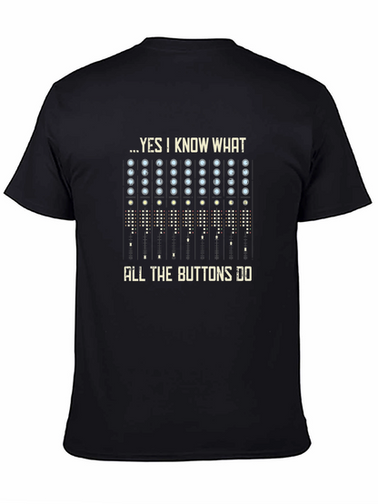 Funny Audio Mixer T-Shirt - Music Producer Tee