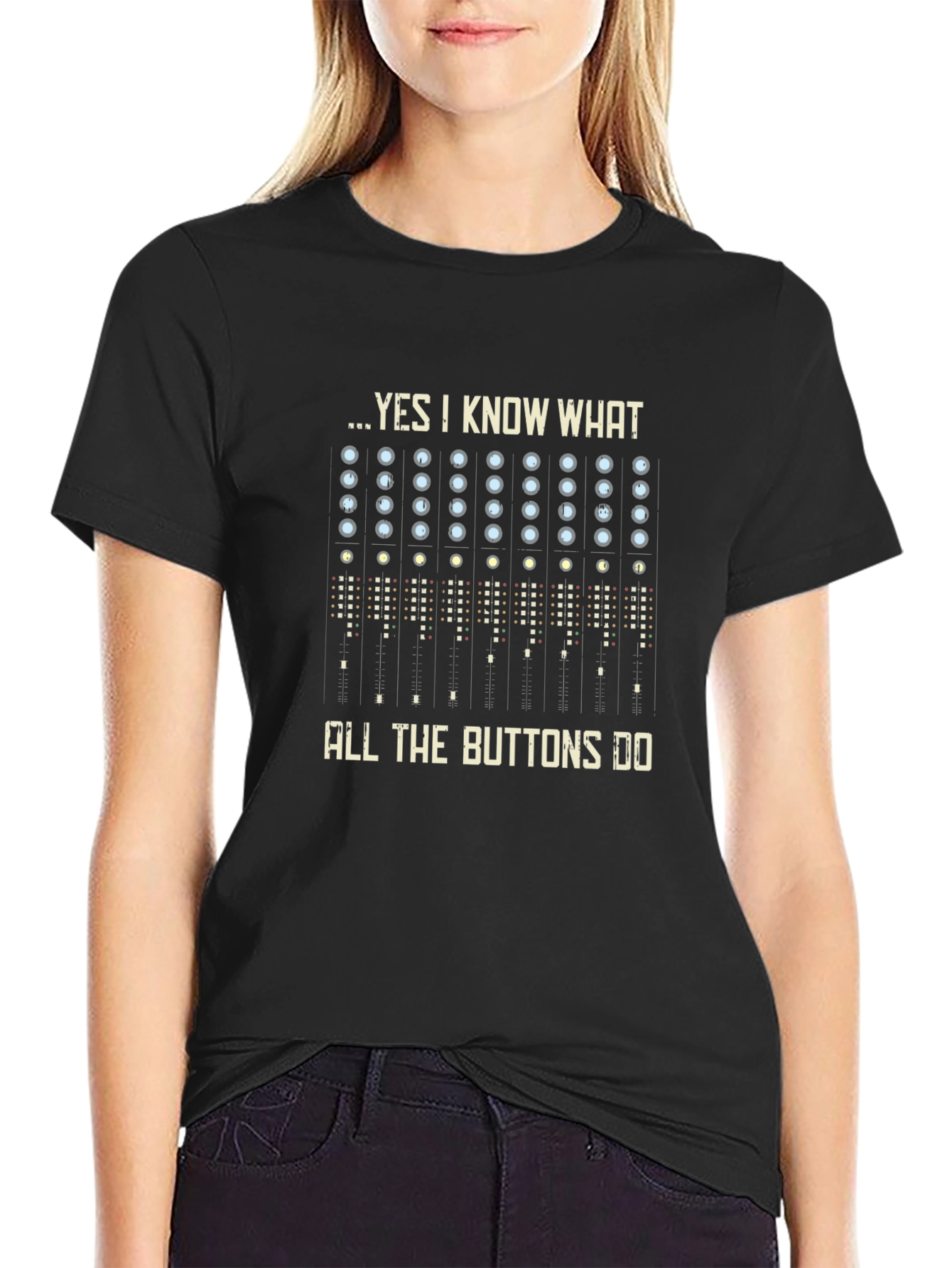 Funny Audio Mixer T-Shirt - Music Producer Tee