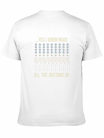 Funny Audio Mixer T-Shirt - Music Producer Tee