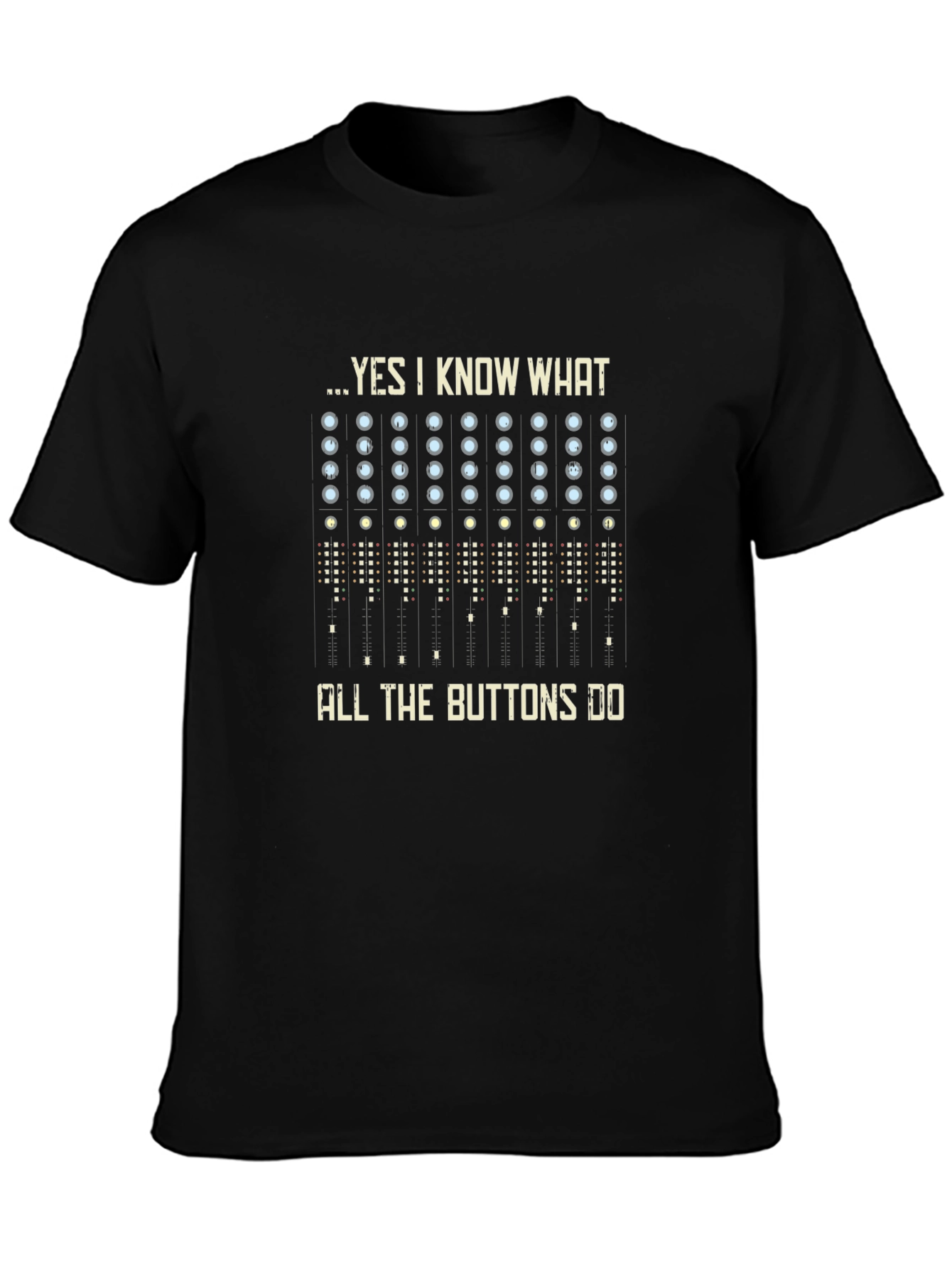 Funny Audio Mixer T-Shirt - Music Producer Tee