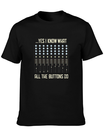 Funny Audio Mixer T-Shirt - Music Producer Tee