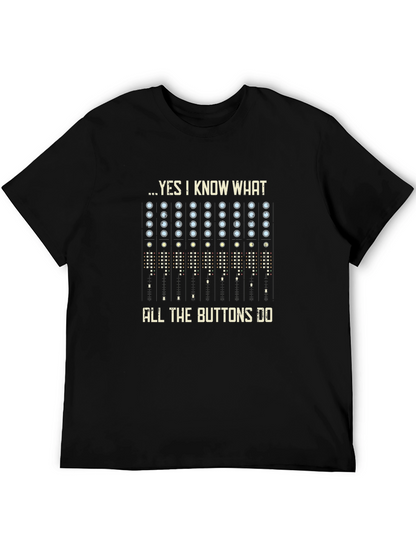 Funny Audio Mixer T-Shirt - Music Producer Tee