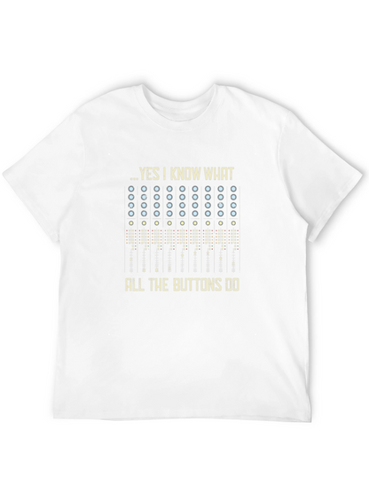 Funny Audio Mixer T-Shirt - Music Producer Tee