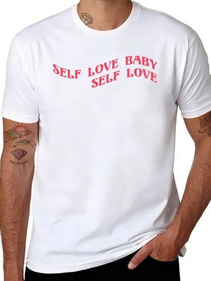 Self Love Baby Graphic Tee - Black