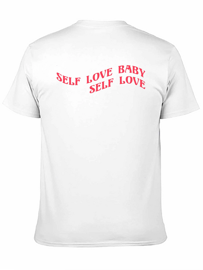 Self Love Baby Graphic Tee - Black