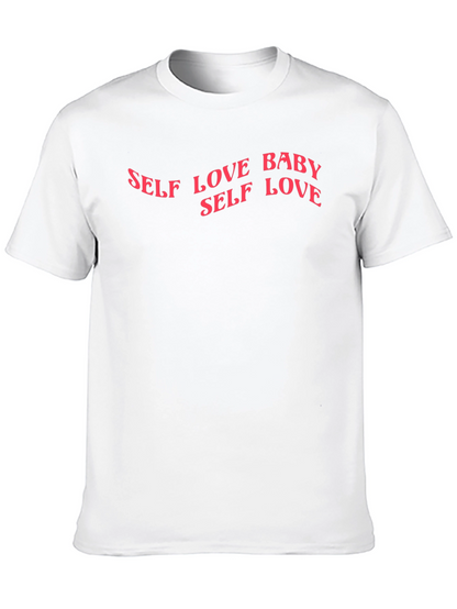 Self Love Baby Graphic Tee - Black