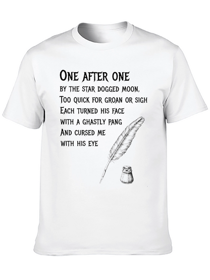 Gothic Poem T-Shirt - One After One