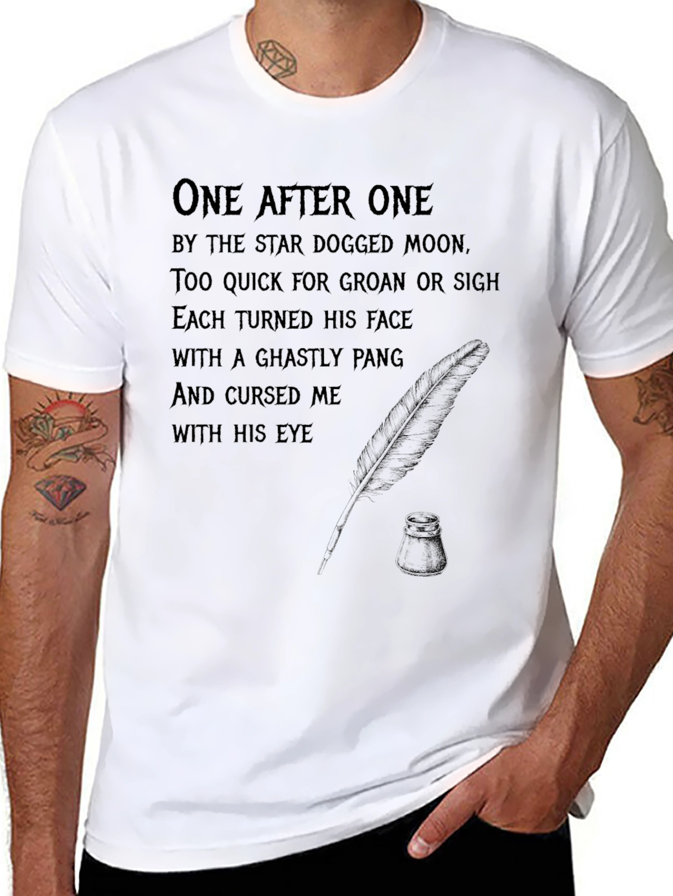 Gothic Poem T-Shirt - One After One