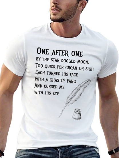 Gothic Poem T-Shirt - One After One