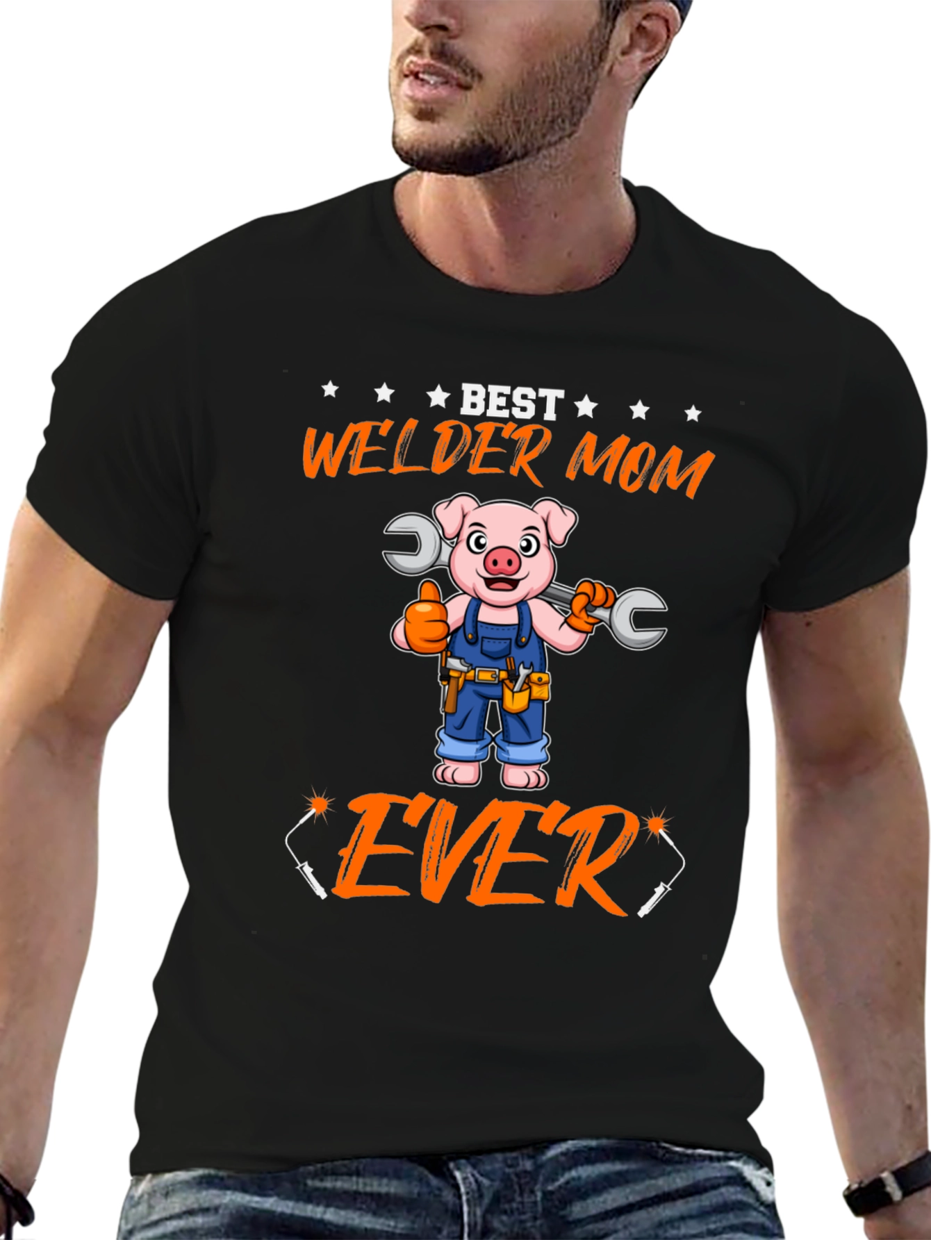 Best Welder Mom Ever T-Shirt