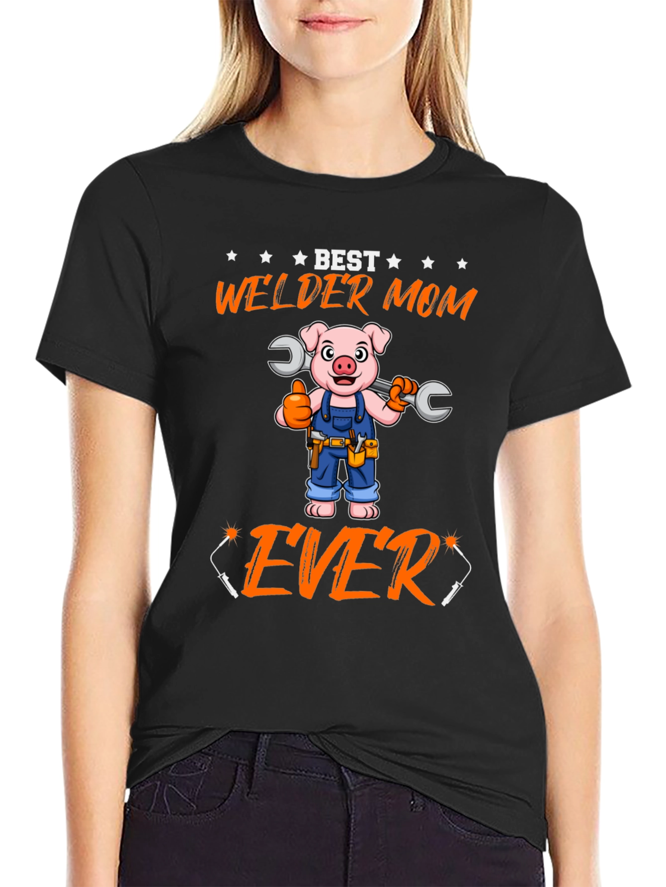 Best Welder Mom Ever T-Shirt