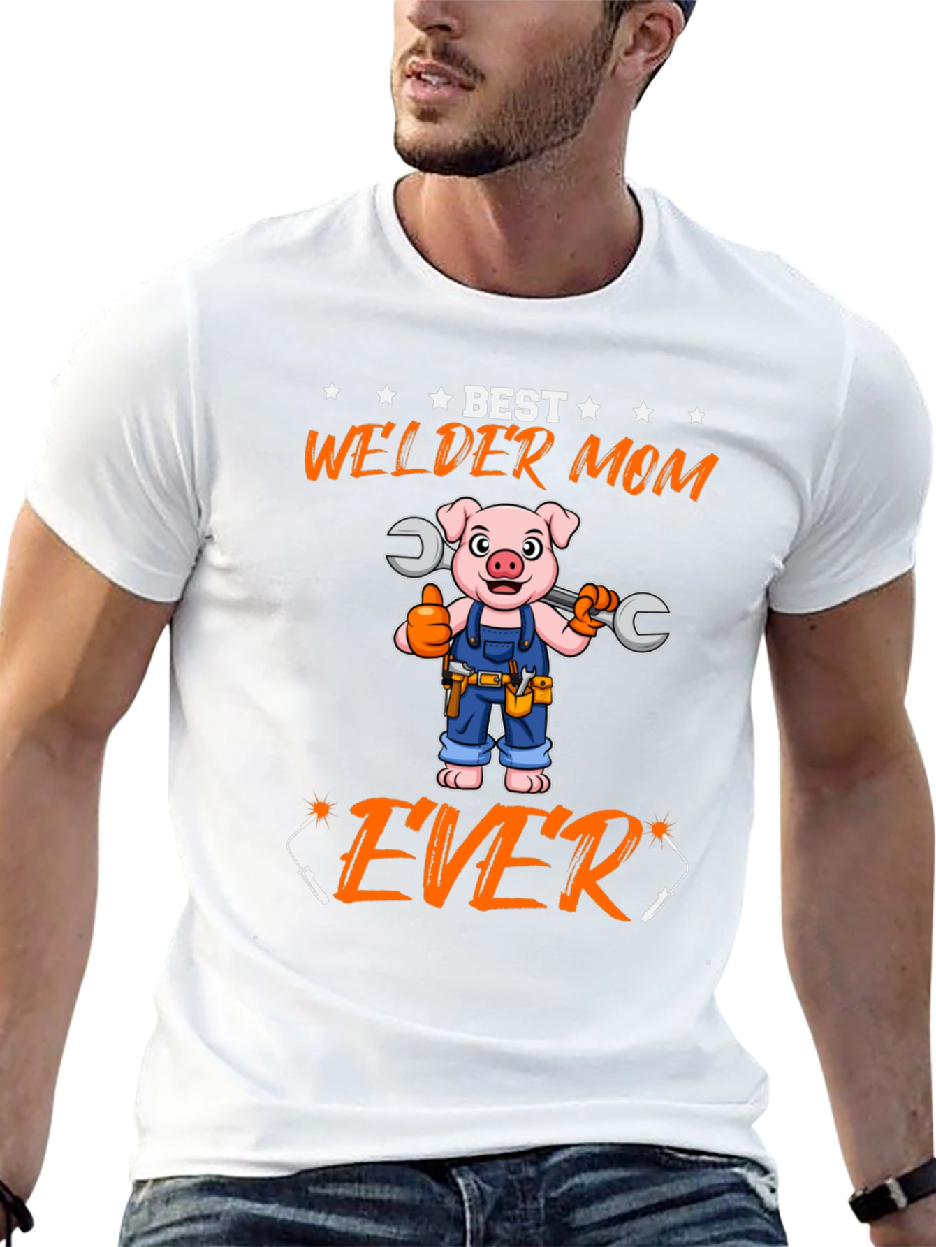 Best Welder Mom Ever T-Shirt