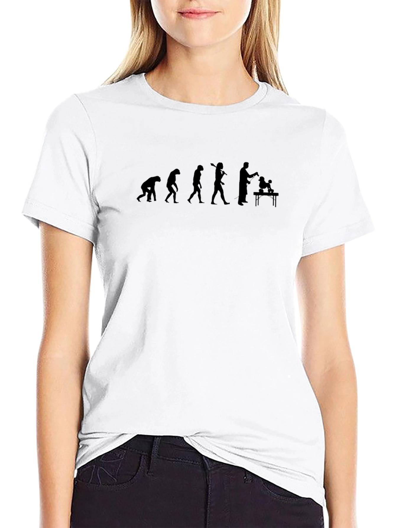 Dog Groomer Evolution T-Shirt