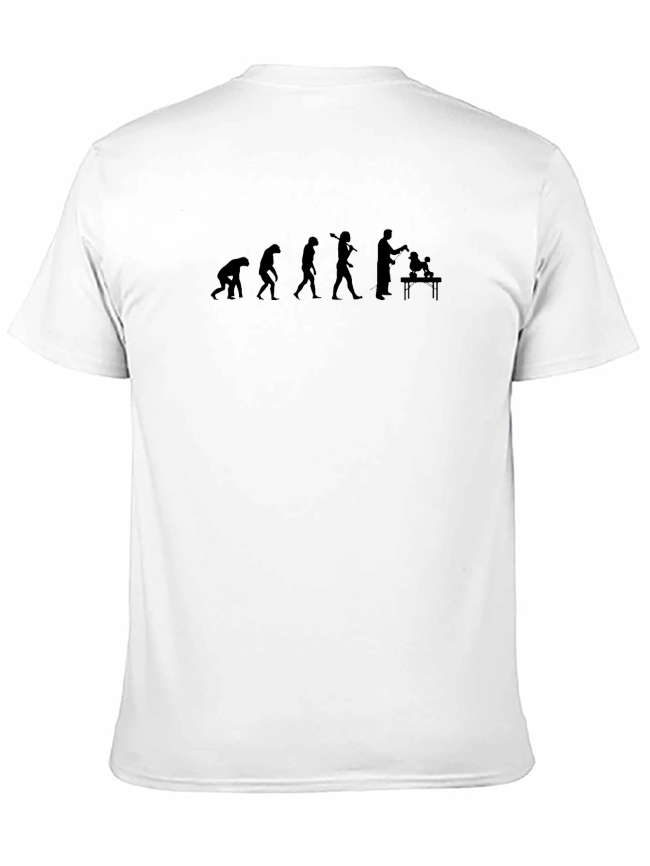 Dog Groomer Evolution T-Shirt